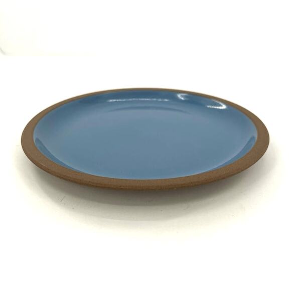 W.R. Midwinter Ltd blue table to oven stoneware 8” salad plates. - Picture 3 of 4